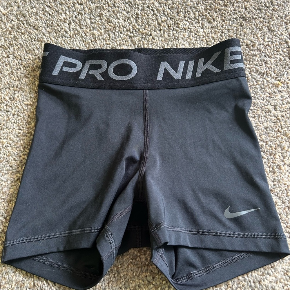 Nike Pro Black Athletic Shorts
